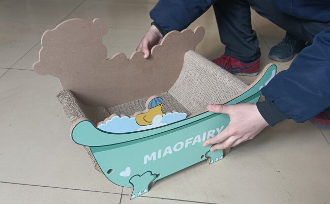 貓抓板怎么做（貓抓板制作過程）